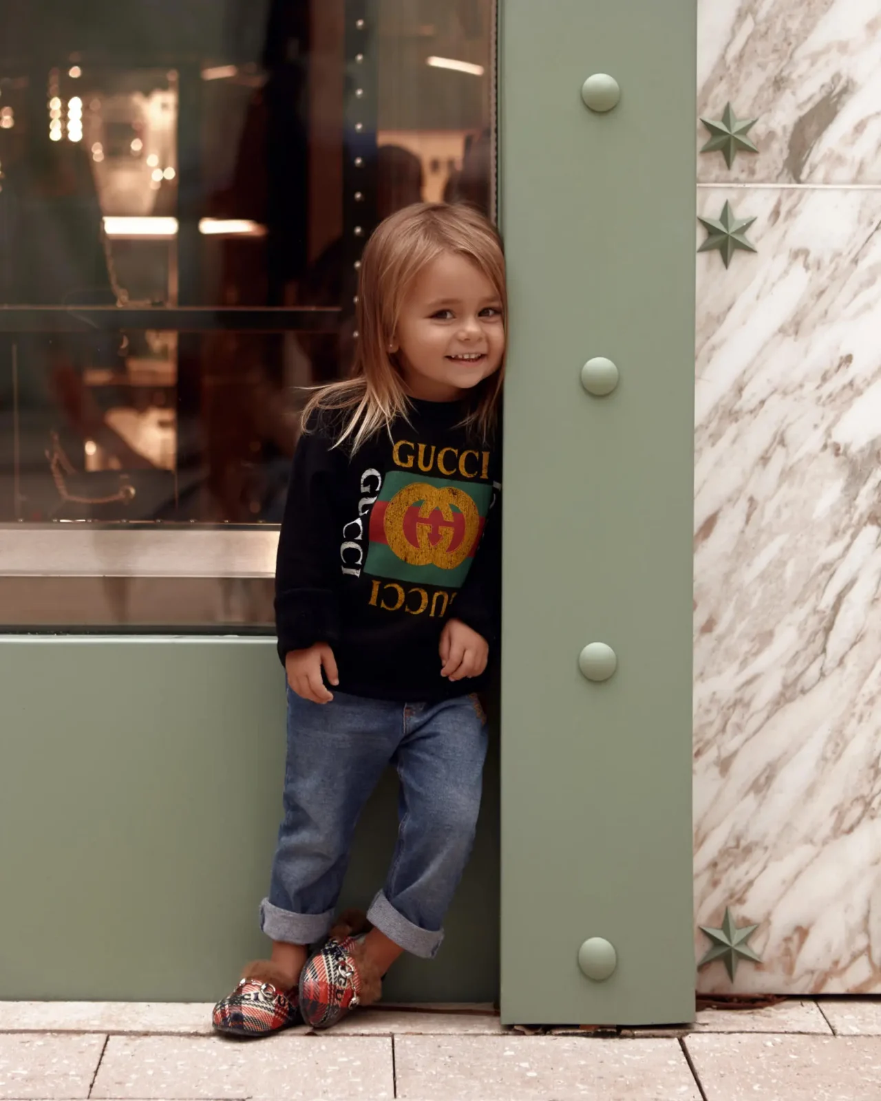 Gucci fashion outfit kids photography